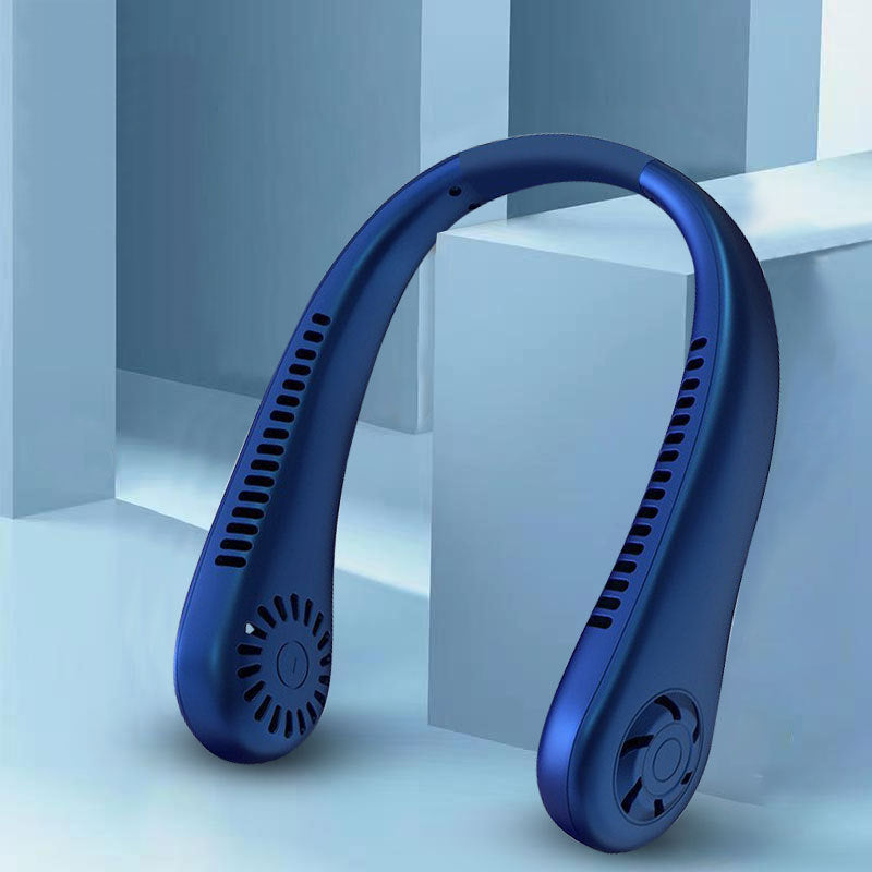360° Adjustable Portable USB Neck Fan (Leafless Design)