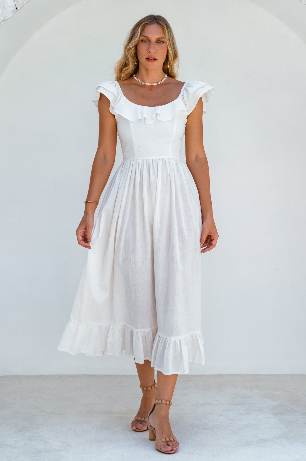 Alethea Summer Midi Dress